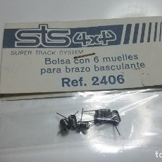 Scalextric: SLOT SCALEXTRIC EXIN STS BLISTER BOLSA 6 MUELLES PARA BRAZO BASCULANTE REF. 2406