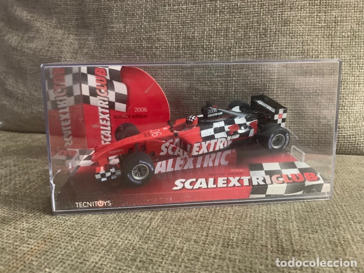 Scalextric: Coche F&oacute;rmula 1 Tecnitoys en caja ref 6195 - Foto 1