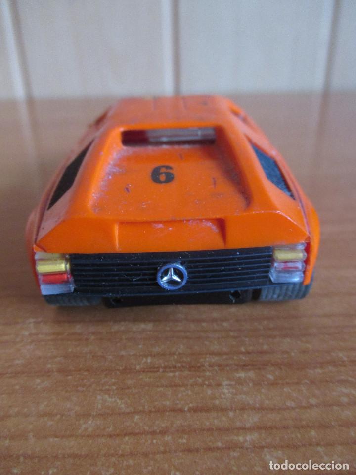 Scalextric: SCALEXTRIC : COCHE MERCEDES C-111 NARANJA REF. C-44 - Foto 4