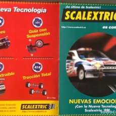 Scalextric: VENDO CATALOGO COCHES SCALEXTRIC - TOYOTA COROLLA - FERRARI F40 - FERRARO 333SP. Lote 326802553