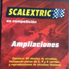 Scalextric: VENDO FOLLETO AMPLIACIONES CIRCUITOS DE SCALEXTRIC.. Lote 326819653