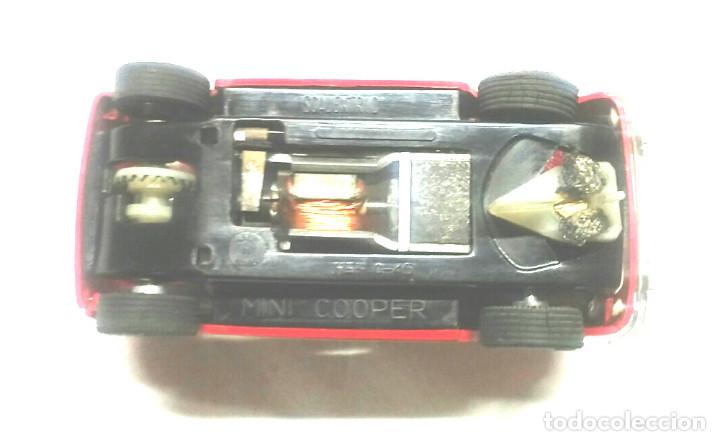 Scalextric: Mini Cooper Ref C 45 rojo de Exin Scalextric a&ntilde;os 70 - Foto 5