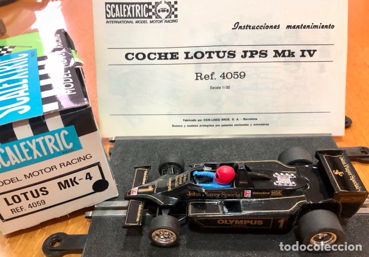 Scalextric: Lotus MK-IV JPS (Ref.4059) - Foto 1