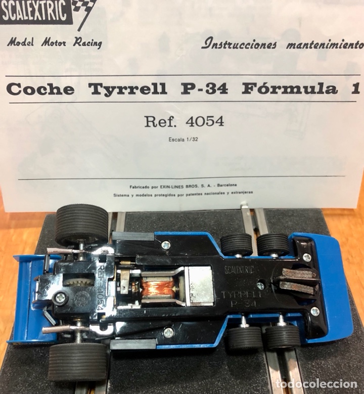 Scalextric: Tyrrell P-34 F1 &ldquo;6 ruedas&rdquo; (Ref.4054) - Foto 4