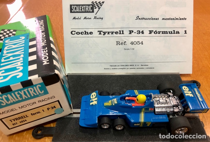Scalextric: Tyrrell P-34 F1 &ldquo;6 ruedas&rdquo; (Ref.4054) - Foto 1