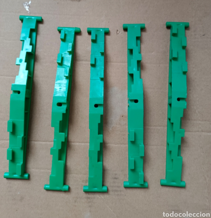 Scalextric: Soportes, elevadores verdes scalextric exin - Foto 1