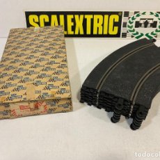 Scalextric: LOTE 24 - SCALEXTRIC EXIN LOTE 7 CURVAS STANDARD REF PT51. Lote 349077719
