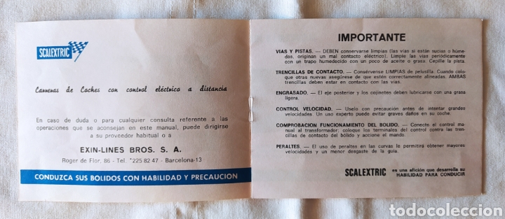 Scalextric: MANUALES DE SCALEXTRIC - Foto 12