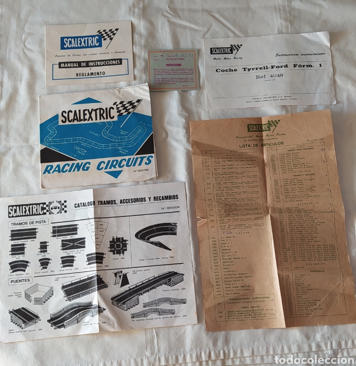 Scalextric: MANUALES DE SCALEXTRIC - Foto 1