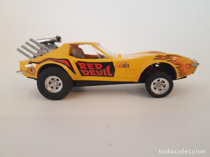 Scalextric: EXIN CHEVROLET CORVETTE AMARILLO - Foto 1