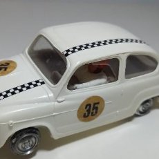 Scalextric: SEAT 600 BLANCO EXIN. Lote 362815665