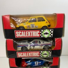 Scalextric: SCALEXTRIC LOTE COCHES EXÍN CON CAJA. Lote 363250990