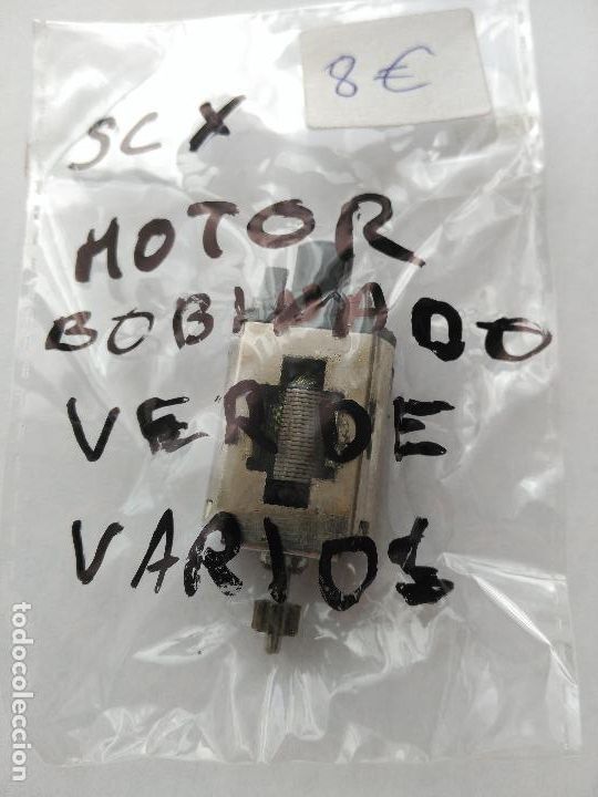 Scalextric: Motor scalextric bobinado verde - Foto 1