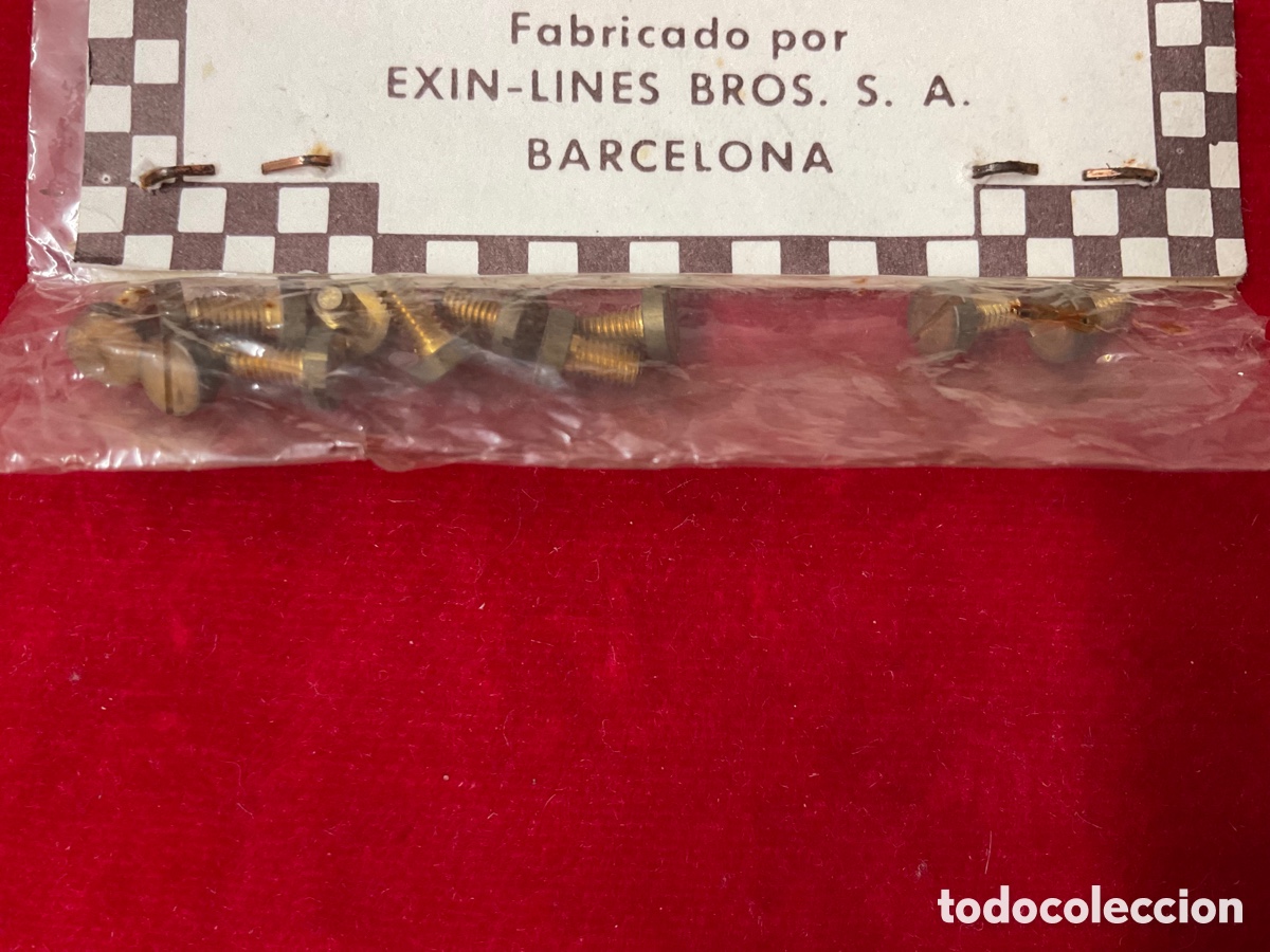 Scalextric: Bolsa 12 tornillos gu&iacute;a REF. 5705 Scalextric Exin - Foto 4