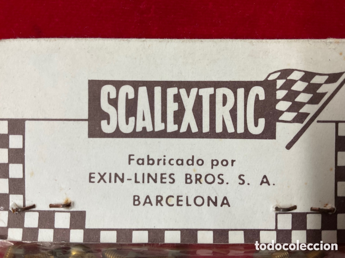 Scalextric: Bolsa 12 tornillos gu&iacute;a REF. 5705 Scalextric Exin - Foto 5