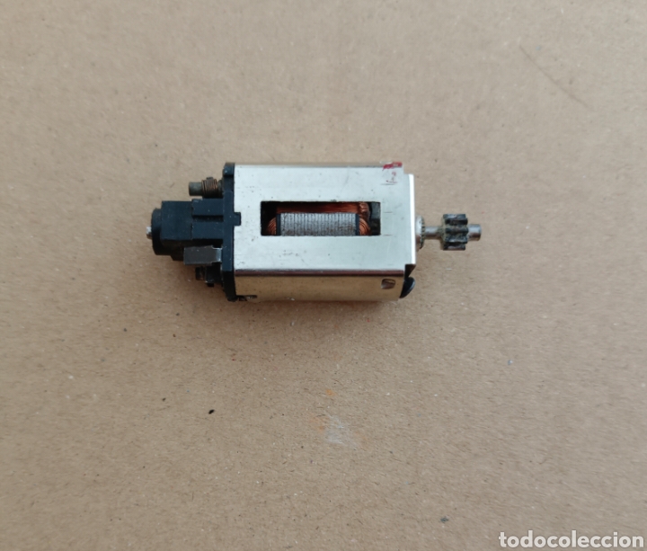 Scalextric: Motor pi&ntilde;on negro scalextric exin funcionando - Foto 1