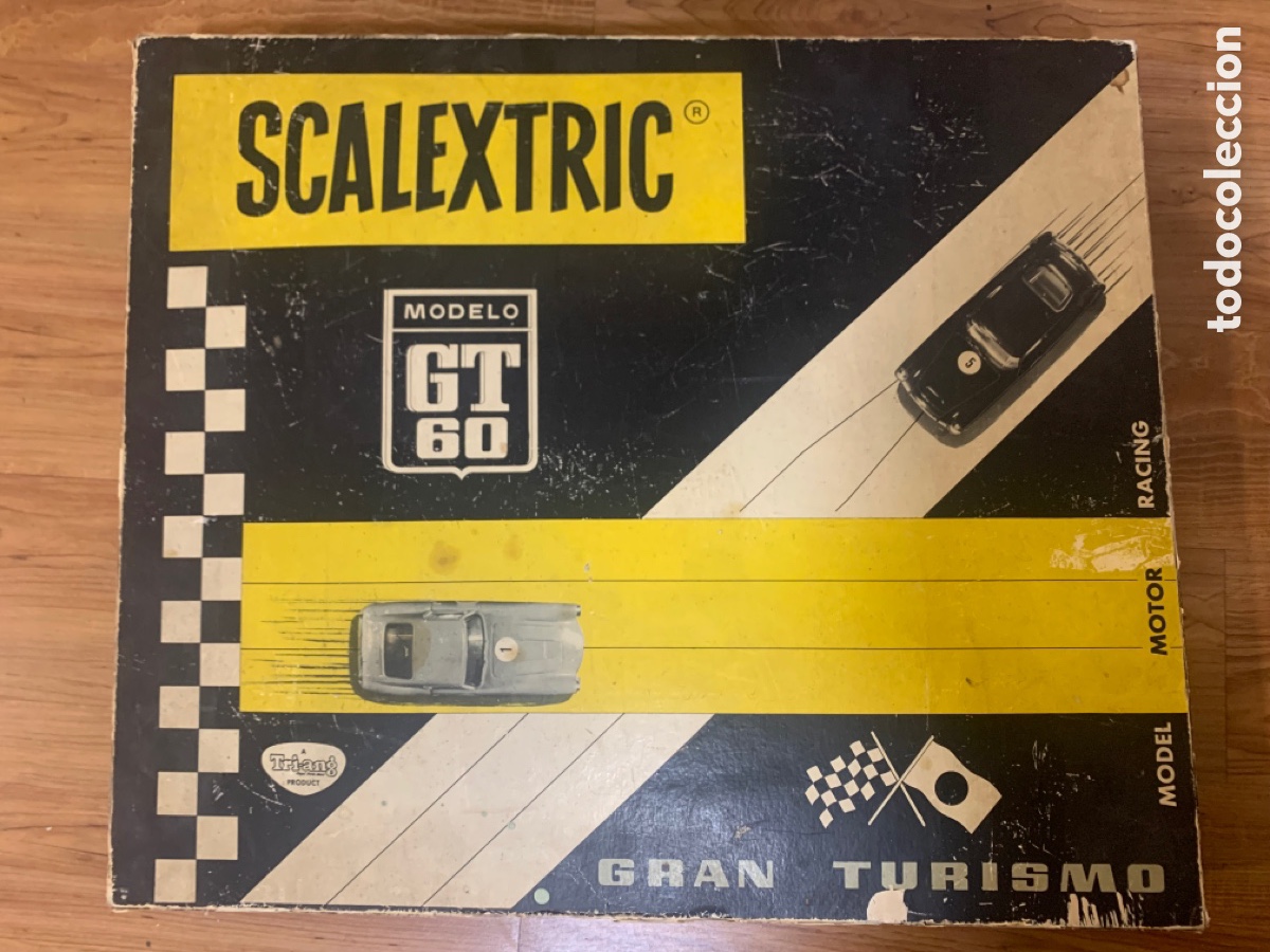 Scalextric: Scalextric modelo gt 60 de 1970 sin coches - Foto 1