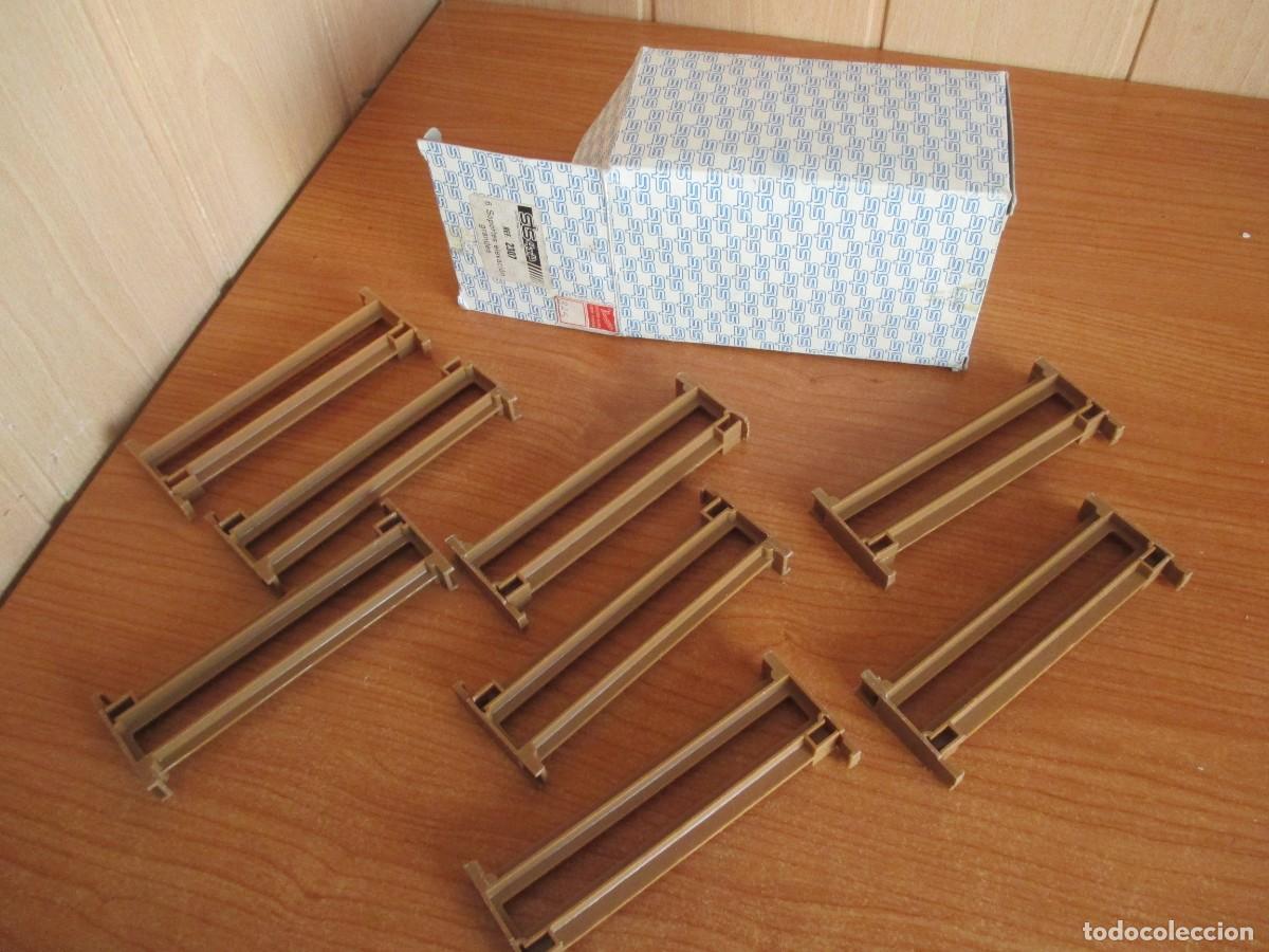 Scalextric: SCALEXTRIC STS : CAJA REF. 2307 , SOPORTES ELEVACION GRANDES - Foto 1