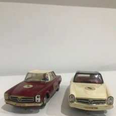 Scalextric: DOS COCHES EXIN SCALEXTRIC MERCEDES 250 SL REF. C-32. Lote 401008294