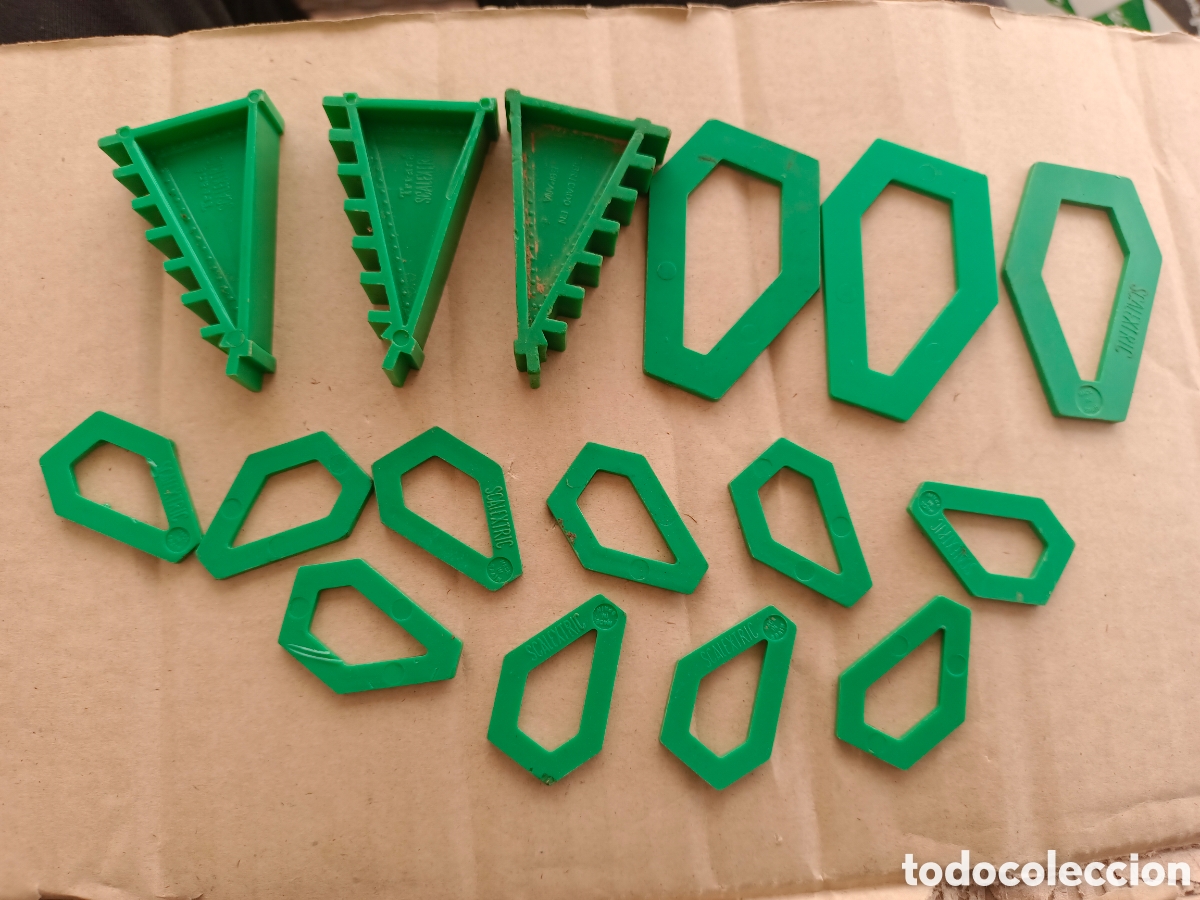 Scalextric: Lote peraltes, elevadores scalextric exin - Foto 1