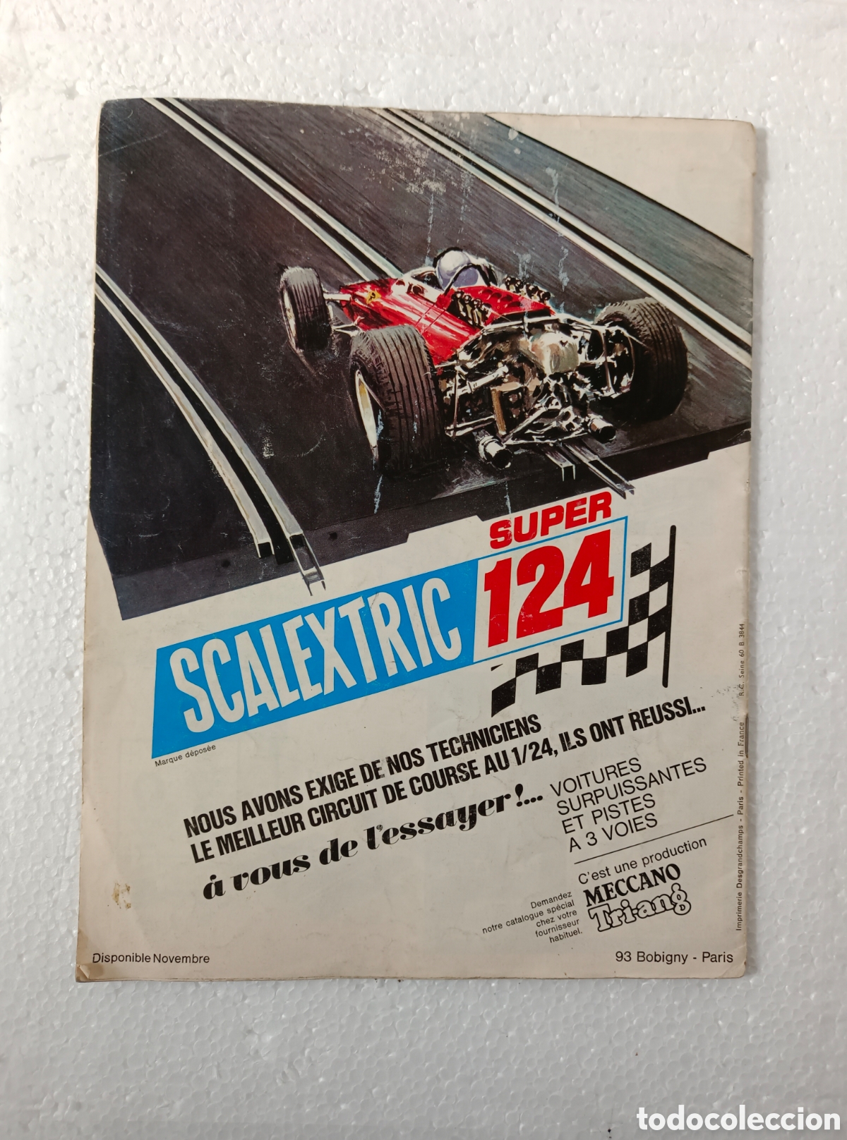 Catalogue Scalextric 1967-1968 – Meccano Triang, Circuit Auto, Vintage Neuf, Avec Tarif (Collection, Voiture Miniature, Publicité Ancienne, Made In France)