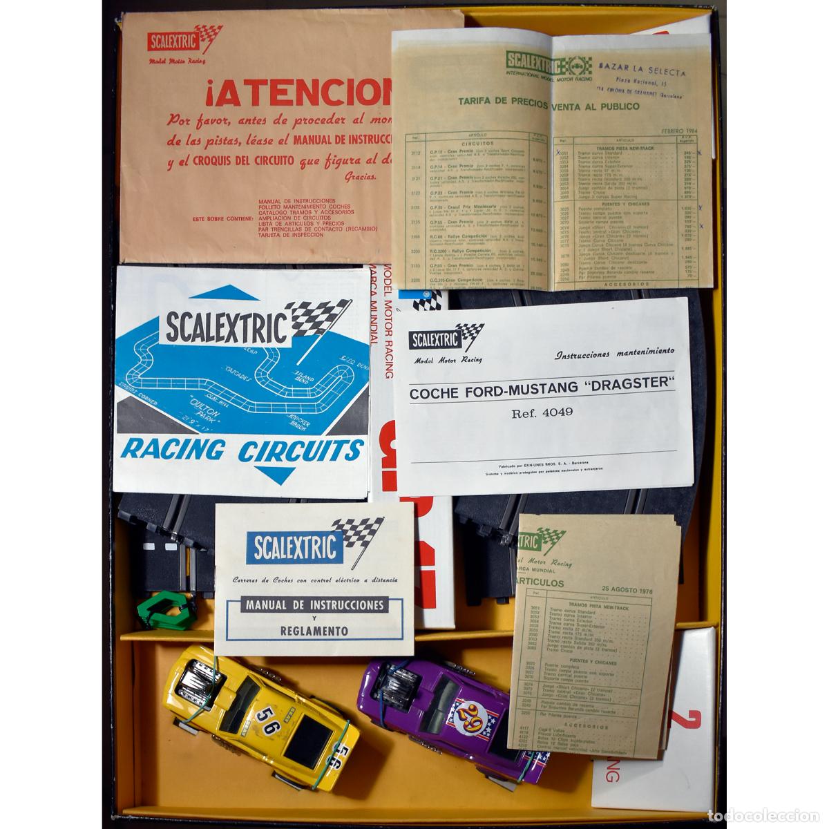Scalextric: SCALEXTRIC-EXIN. CIRCUITO GP-17 Ref. 3117. A&ntilde;o 1976 - Foto 7