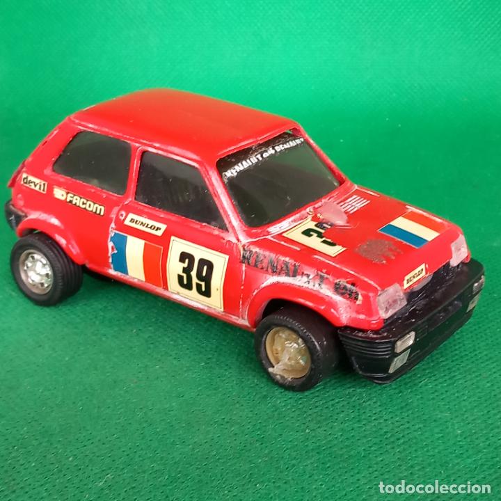 Scalextric: Renault 5 copa ref 4058 rojo EXIN scalextric - Foto 8