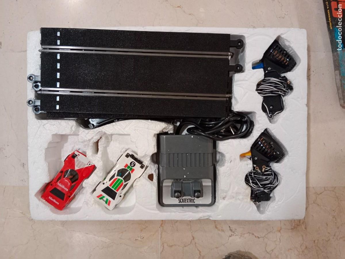 Scalextric: CIRCUITO SCALEXTRIC GT-15 - 2 COCHES - FUNCIONA - Foto 2