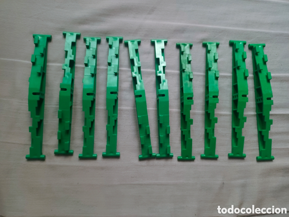 Scalextric: Lote 10 elevadores verdes scalextric exin - Foto 2
