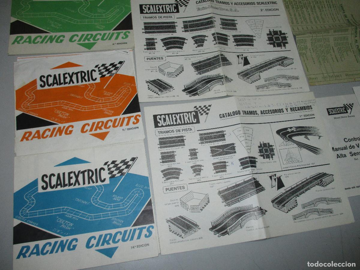 Scalextric: lote documentaci&oacute;n SCALEXTRIC EXIN - Foto 3