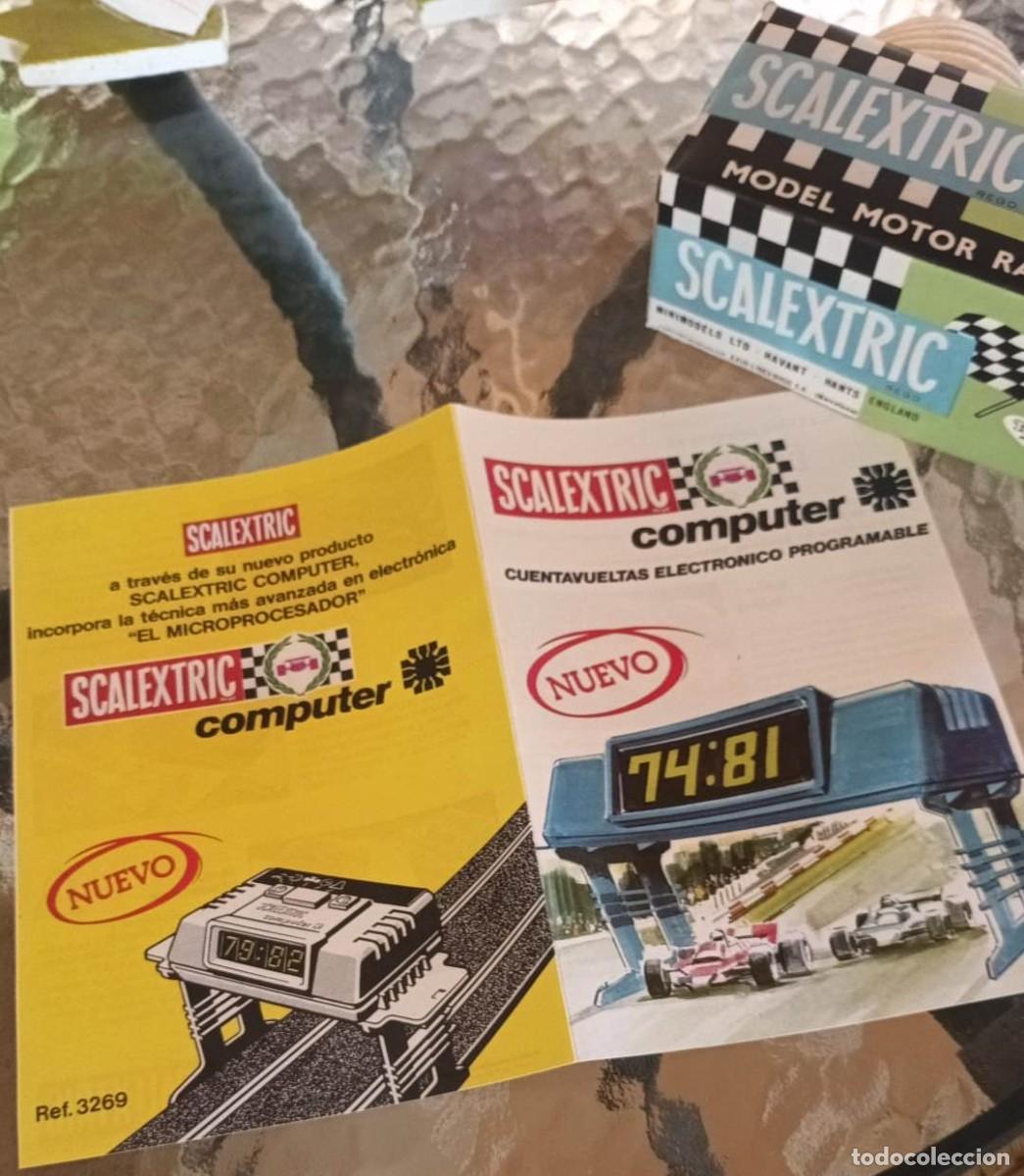 Scalextric: EXIN FOLLETO SCALEXTRIC COMPUTER (LEER DESCRIPCI&Oacute;N) - Foto 1