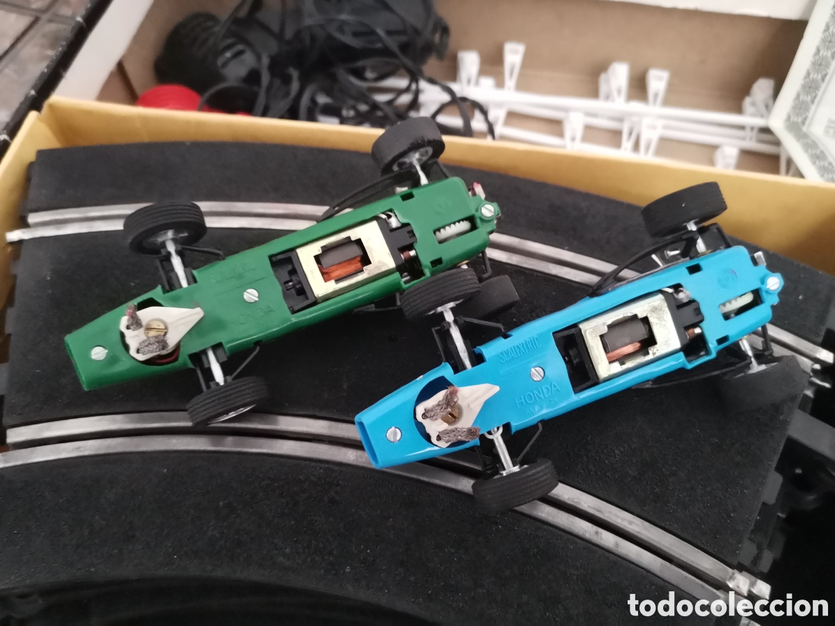 scalextric exin circuito rc 19 con dos coches a - Acheter Voitures de  Scalextric Exin sur todocoleccion