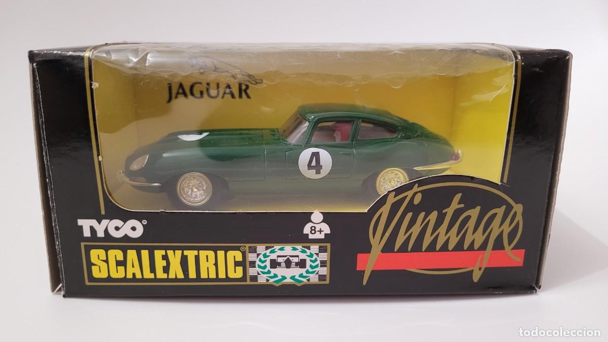 Scalextric: SCALEXTRIC TYCO JAGUAR E VERDE VINTAGE - Foto 1