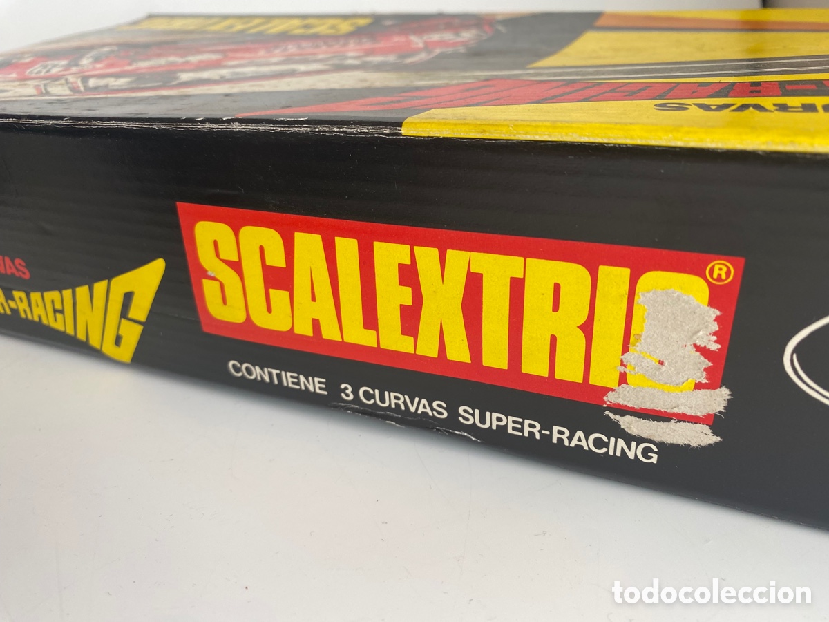 Scalextric: Caja Scalextric 3 Curvas Super-Racing ref. 8411 Exin - Foto 7