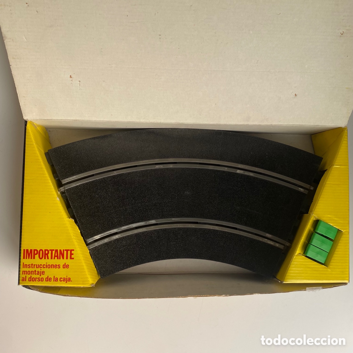 Scalextric: Caja Scalextric 3 Curvas Super-Racing ref. 8411 Exin - Foto 2