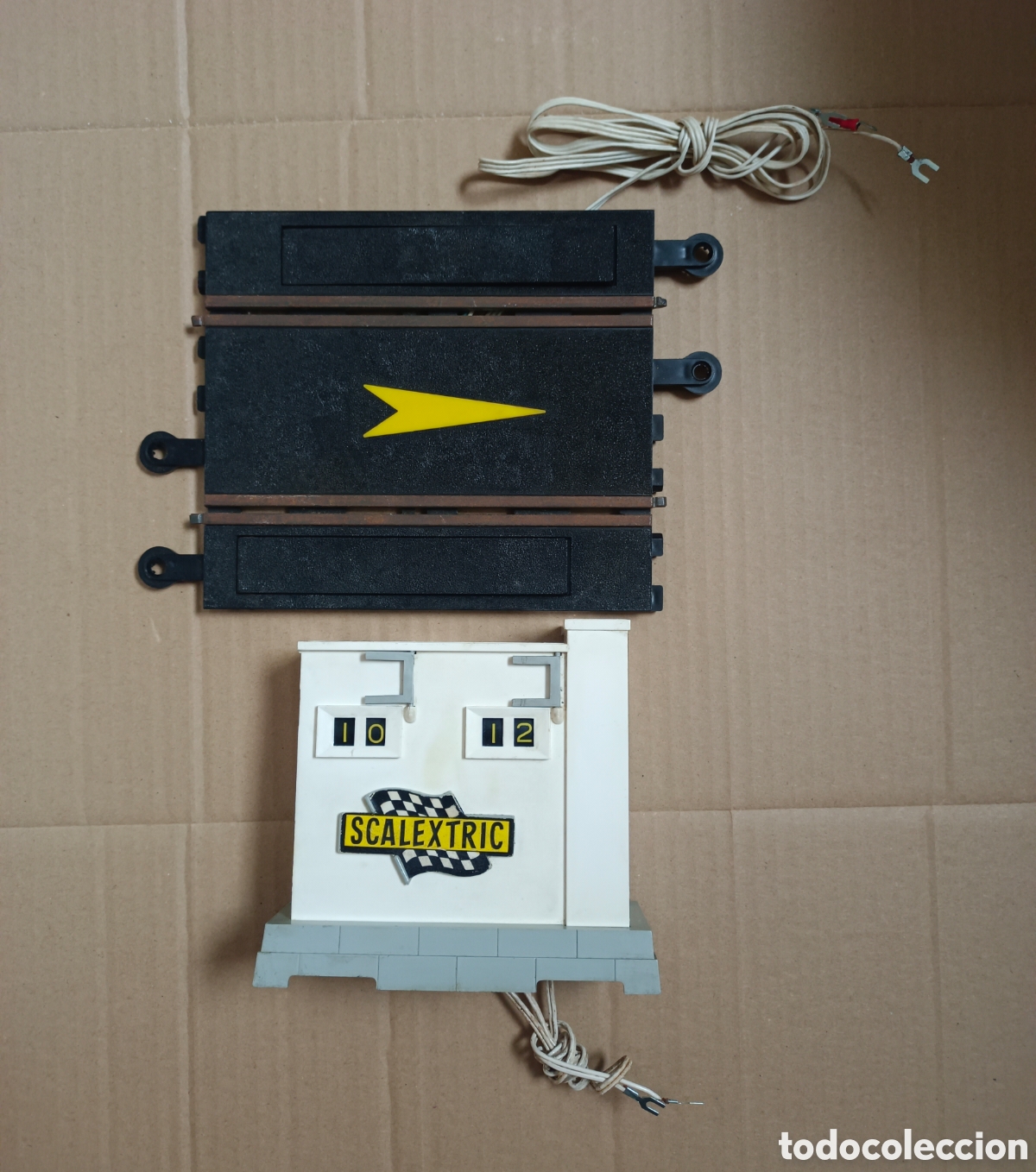 Scalextric: Cuentavueltas blanco scalextric exin funcionando - Foto 1