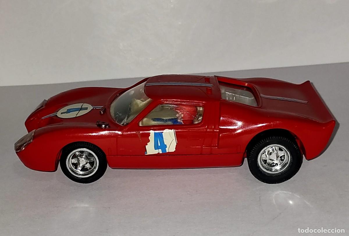Scalextric: COCHE FORD GT ROJO - REF. C-35 - SCALEXTRIC EXIN - - Foto 2