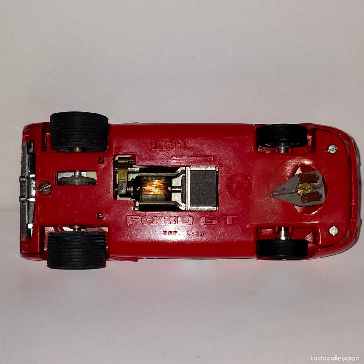 Scalextric: COCHE FORD GT ROJO - REF. C-35 - SCALEXTRIC EXIN - - Foto 13