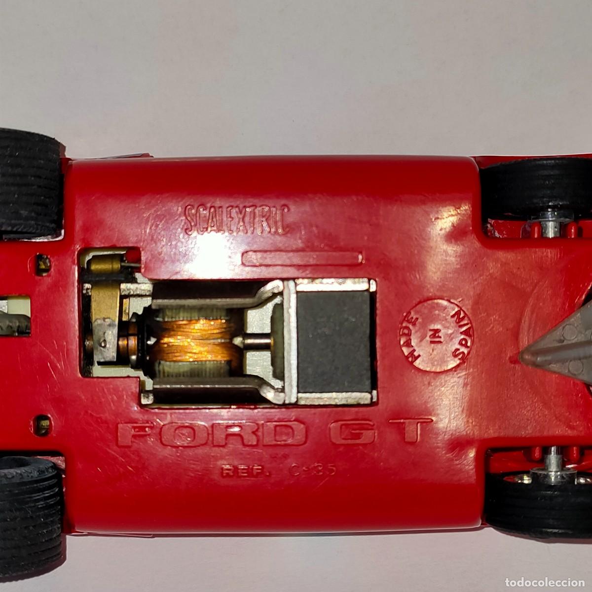 Scalextric: COCHE FORD GT ROJO - REF. C-35 - SCALEXTRIC EXIN - - Foto 14