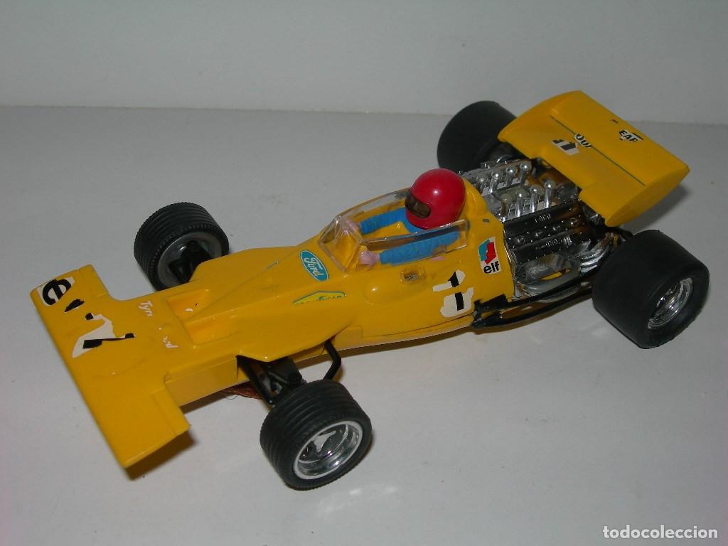 Scalextric: COCHE TYRRELL FORD AMARILLO REF. C-48 - SCALEXTRIC EXIN - - Foto 1