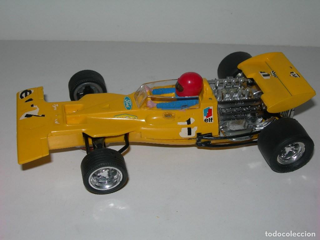Scalextric: COCHE TYRRELL FORD AMARILLO REF. C-48 - SCALEXTRIC EXIN - - Foto 3