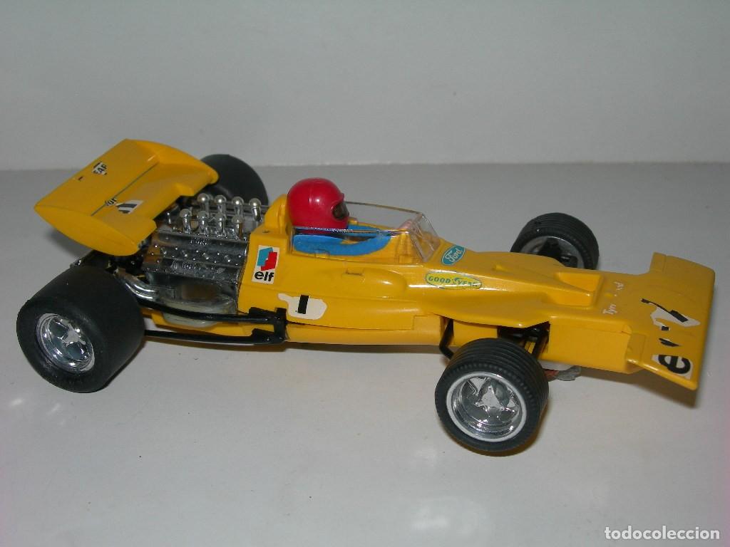 Scalextric: COCHE TYRRELL FORD AMARILLO REF. C-48 - SCALEXTRIC EXIN - - Foto 8