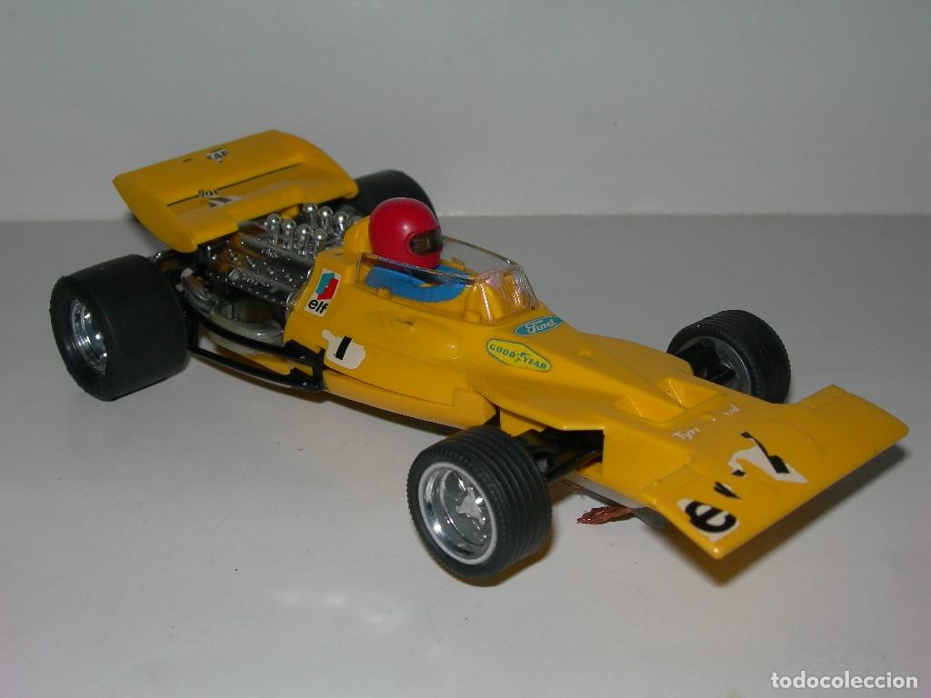 Scalextric: COCHE TYRRELL FORD AMARILLO REF. C-48 - SCALEXTRIC EXIN - - Foto 9