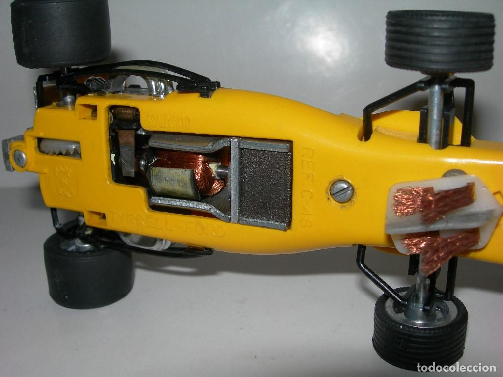 Scalextric: COCHE TYRRELL FORD AMARILLO REF. C-48 - SCALEXTRIC EXIN - - Foto 13
