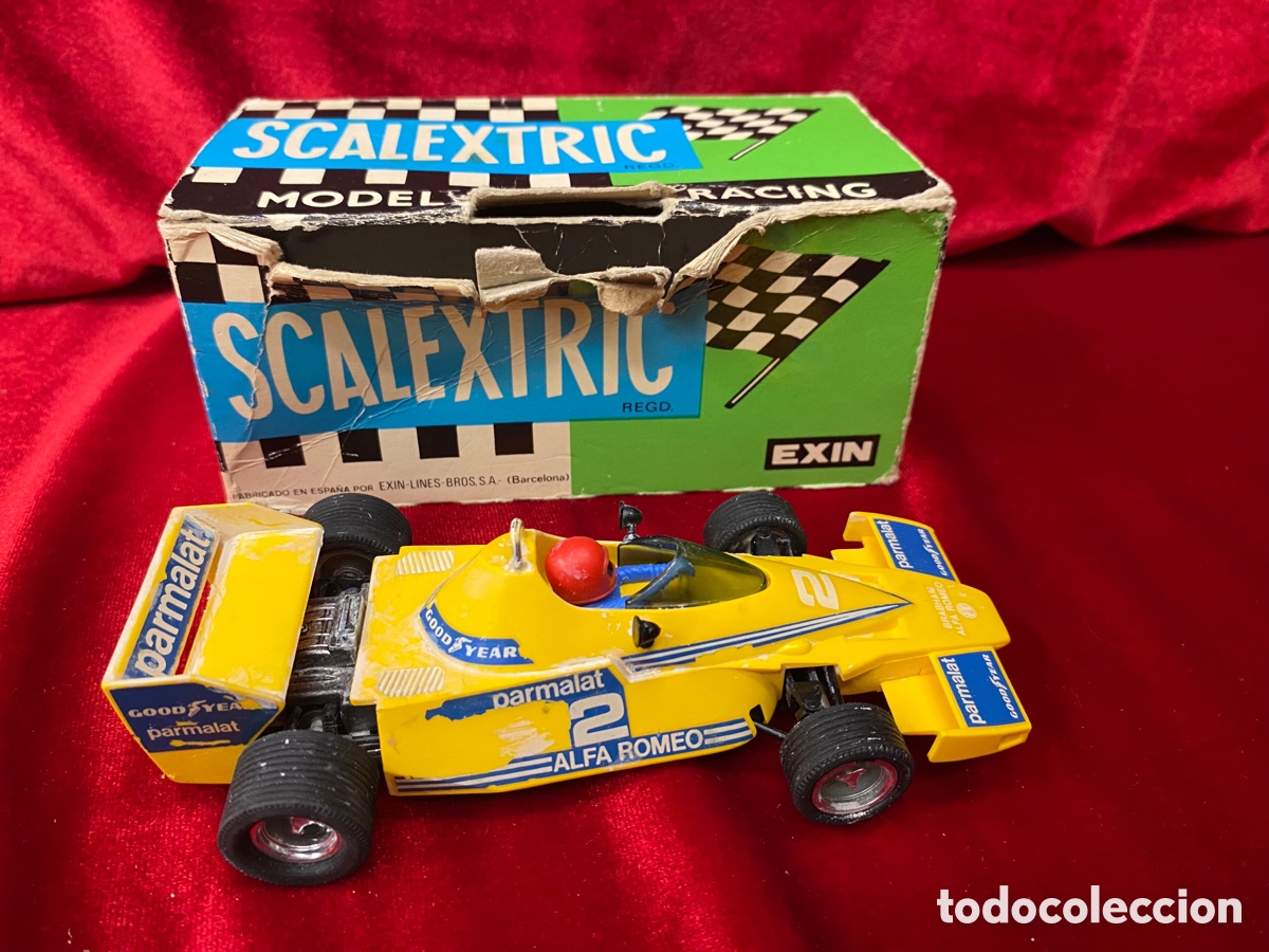 Scalextric: Coche Scalextric Exin Brabham BT-46 amarillo - Foto 3
