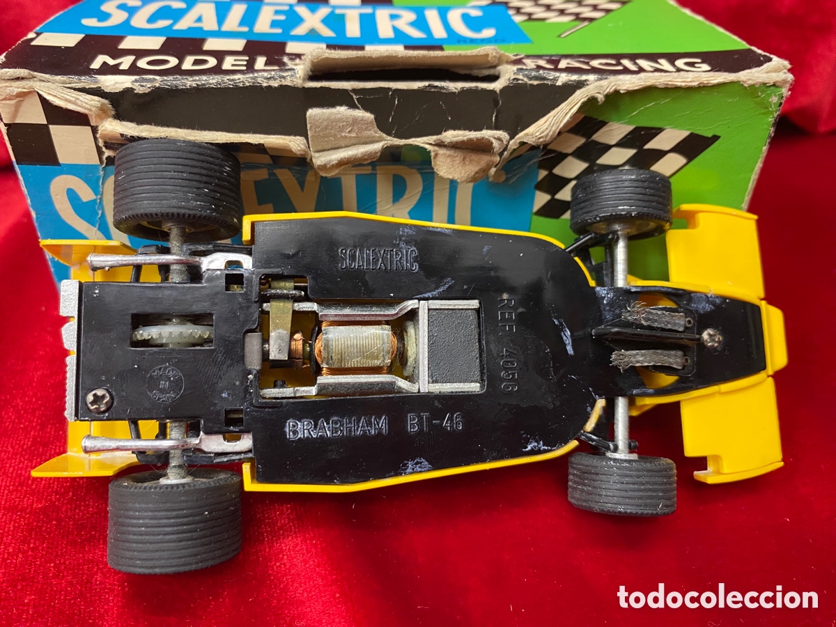 Scalextric: Coche Scalextric Exin Brabham BT-46 amarillo - Foto 6