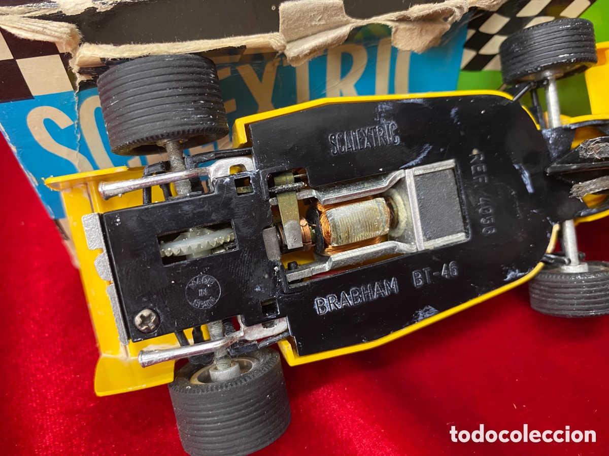 Scalextric: Coche Scalextric Exin Brabham BT-46 amarillo - Foto 7