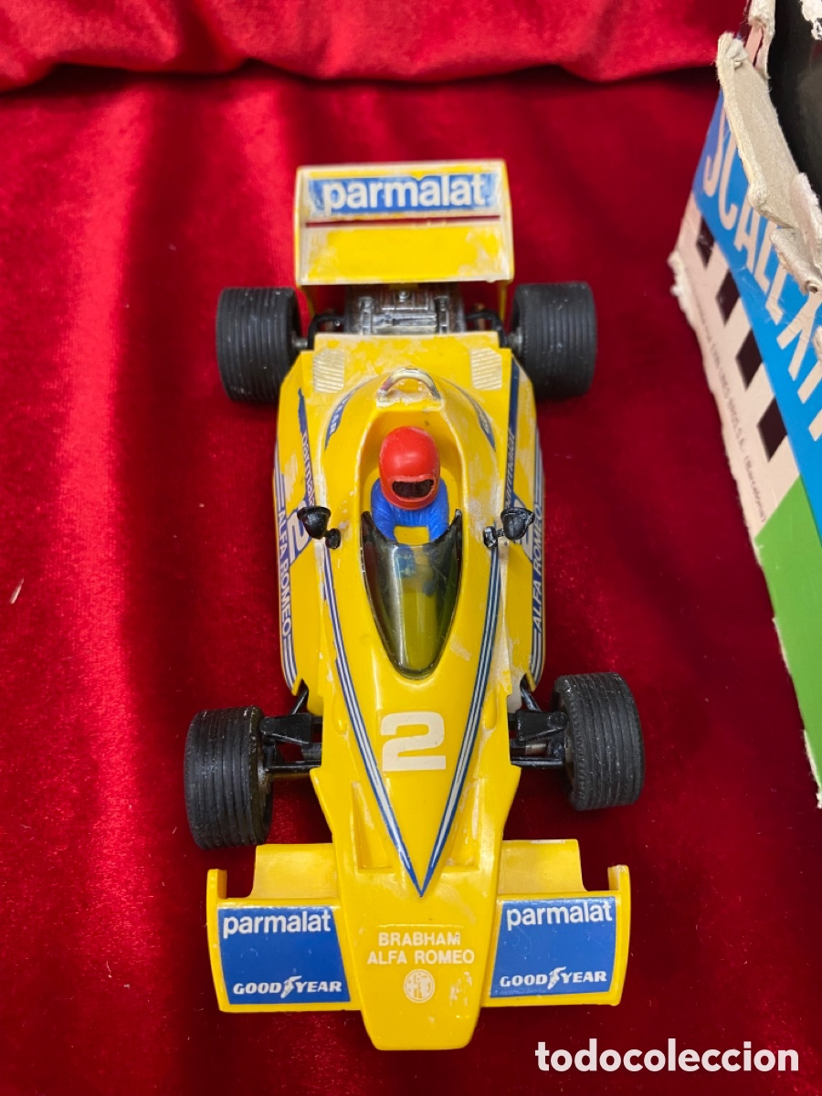 Scalextric: Coche Scalextric Exin Brabham BT-46 amarillo - Foto 1