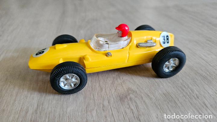 Scalextric: COOPER AMARILLO DOBLE GUIA DE SCALEXTRIC EXIN - Foto 7