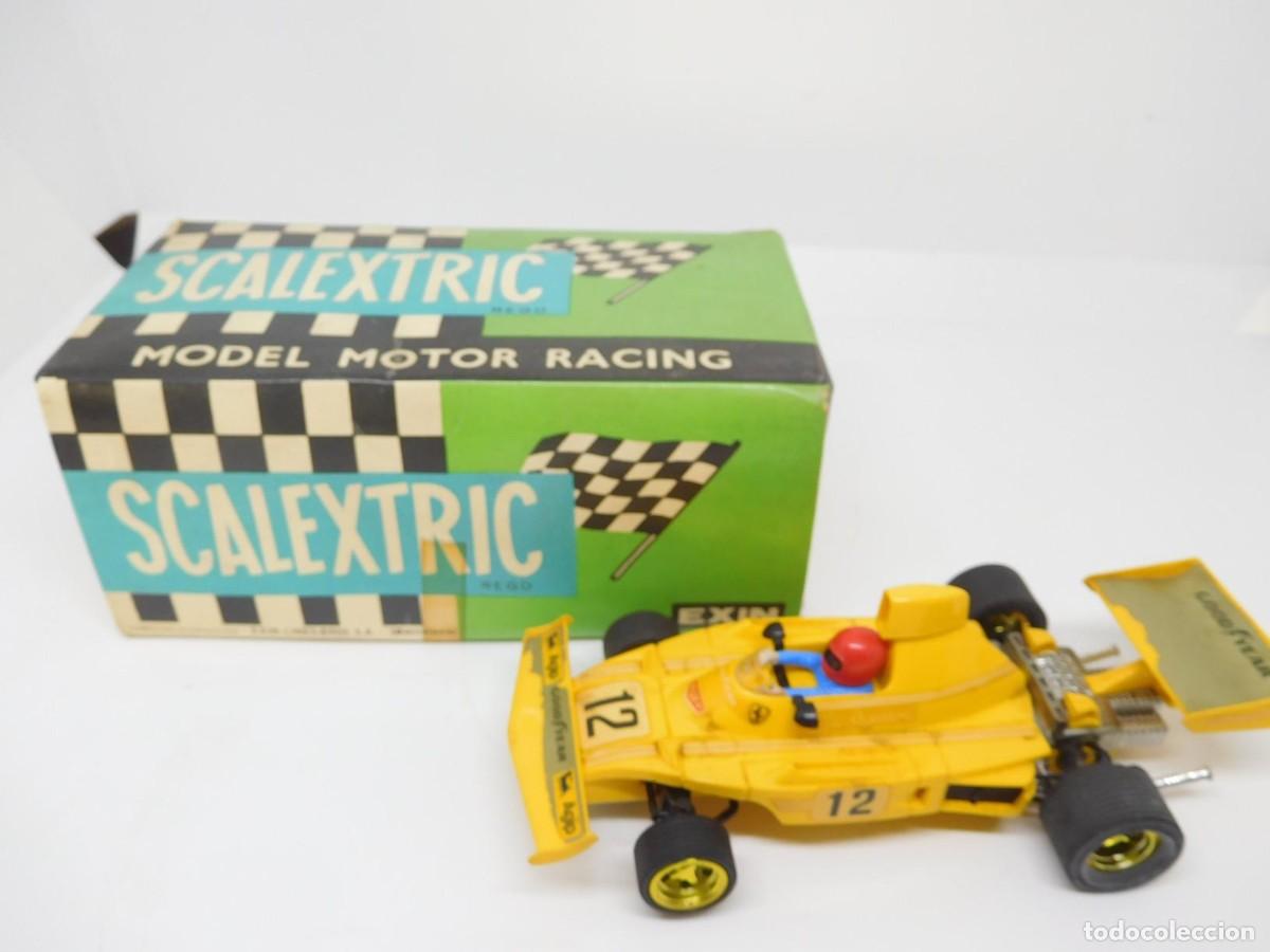 Scalextric: Coche amarillo Scalextric Ferrari Formula I B3 Ref 4052 - Foto 2